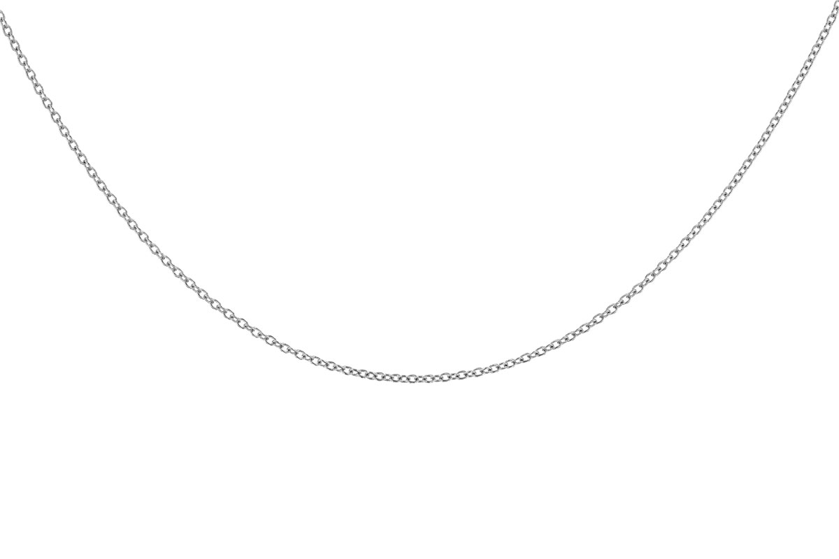 H328-88487: CABLE CHAIN (22IN, 1.3MM, 14KT, LOBSTER CLASP)
