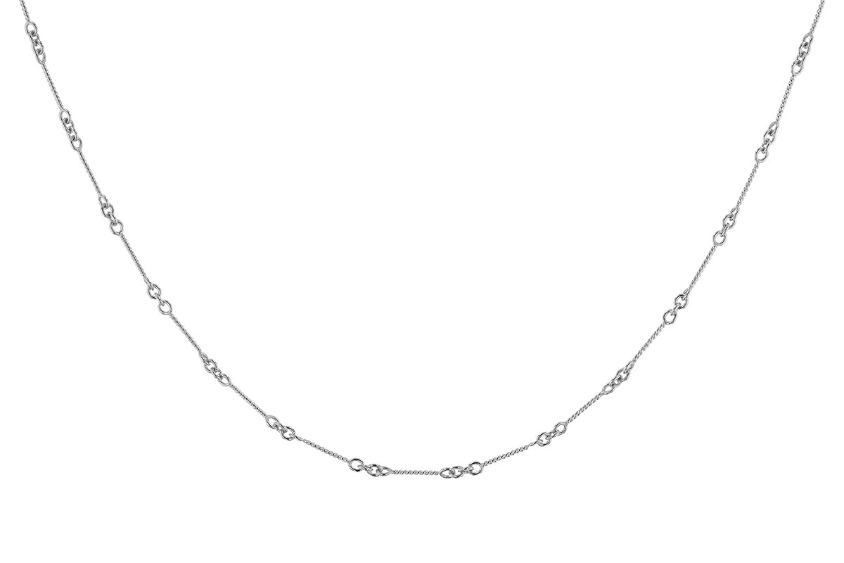 A329-73015: TWIST CHAIN (16IN, 0.8MM, 14KT, LOBSTER CLASP)