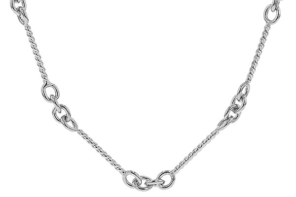 A329-73015: TWIST CHAIN (16IN, 0.8MM, 14KT, LOBSTER CLASP)