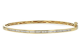 E244-32133: BANGLE BRACELET .50 TW