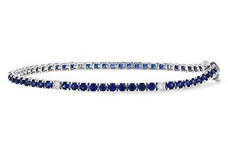 F329-73978: BRACELET 3.27 TW SAPP 3.52 TGW (7")