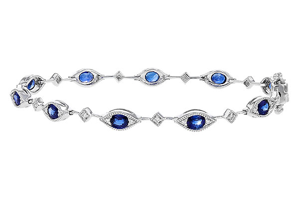 F329-73987: BRACELET 2.31 SAPPHIRE 2.50 TGW (7")