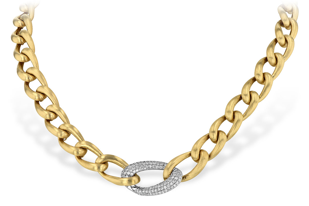 G245-19387: NECKLACE 1.22 TW (17 INCH LENGTH)