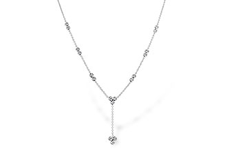 G328-83078: NECKLACE .32 TW (18")