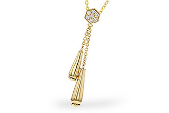 G329-73960: NECKLACE .11 TW