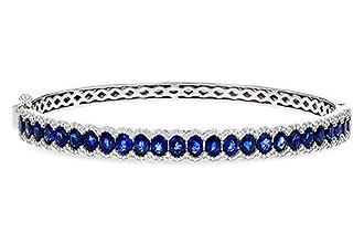 G329-80287: BANGLE 5.09 TW SAPPHIRE 5.65 TGW