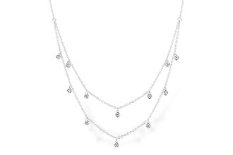 H328-83078: NECKLACE .22 TW (18 INCHES)