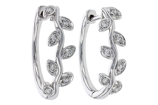 H329-74878: EARRINGS .25 TW