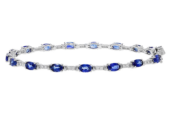 K329-74905: BRACELET 4.92 SAPPHIRE 5.24 TGW (7")