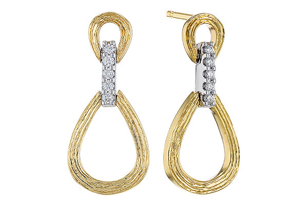 L329-73941: EARRINGS .07 TW