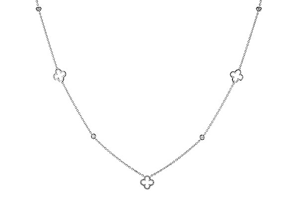 M329-74869: NECKLACE .20 TW (18")