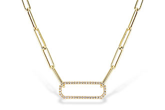 H328-82178: NECKLACE .50 TW (17 INCHES)